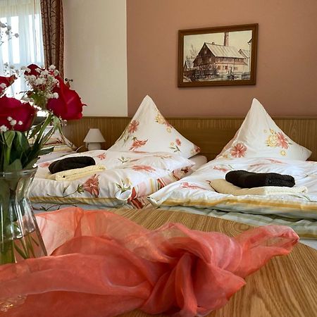 Hotel-Pension Flechsig Hartmannsdorf bei Kirchberg Buitenkant foto